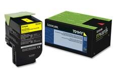 Lexmark CS310/CS410/CS510 High Yield Yellow Return Program Toner Cartridge