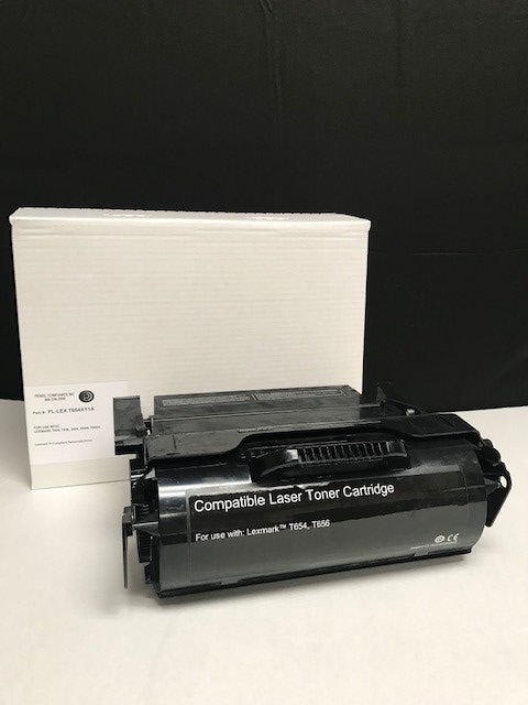 Lexmark T654, T656, X656, X658 IP-Compliant Extra High Yield Black Toner Cartridge